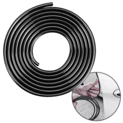 Immagine prodotto di Protezione per bordi delle portiere, forma a U, 10 metri, colore nero