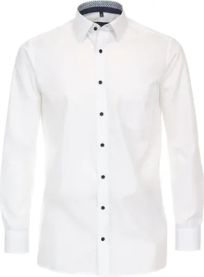 Produktbild von Casa Moda - Comfort Fit - Herren Businesshemd extra langer Arm 72cm (323942702), Größe:43, Farbe:Weiß (000)