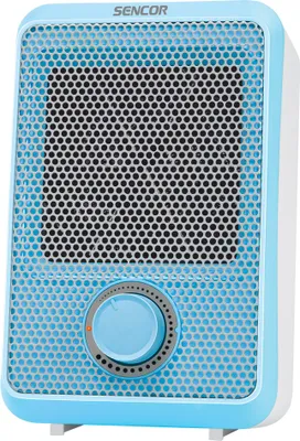 Obrázek produktu pro SENCOR SFH 6020BL Horkovzdušný ohřívač, pro kancelář či malý byt, indikátor napájení, 3 úrovně ochrany, delší provozní životnost, nízká hlučnost, příkon 600W
