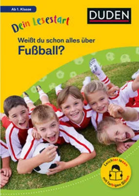 Obrázok produktu pre Dein Lesestart: Weißt du schon alles über Fußball? Ab 1. Klasse