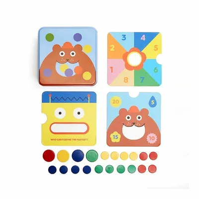 Produktbild von Kikkerland 3-in-1-Flohspiel für unterwegs