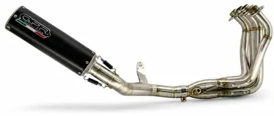 Image de Échappement complet GPR M3 en titane noir avec catalyseur + tuyau de liaison, pour Suzuki GSX-S 950, norme E5