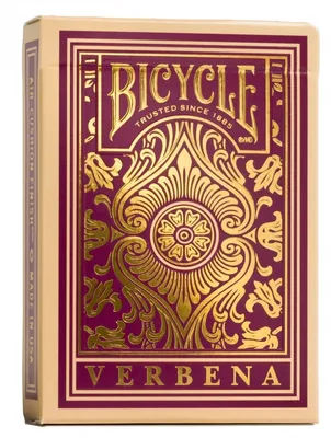 Zdjęcie produktu dla Bicycle Verbena, 56 szt., Bordowy, 1 płyt(y), 4 lat(a), Chłopak, dziewczyna, Dorośli