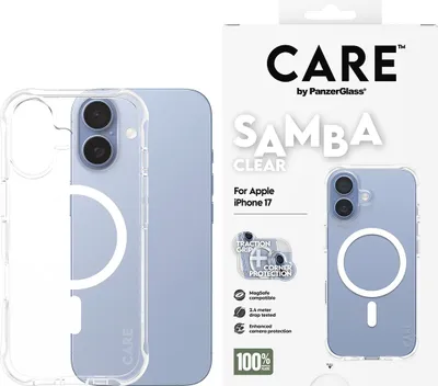 Produktbild von CARE fashionable Samba clear MagSafe iPhone 17