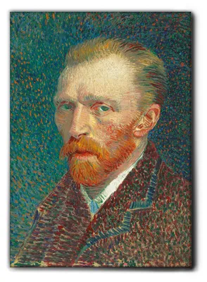 Immagine prodotto di Vincent Van Gogh - Autoritratto - 70L x 100l cm - Quadro Tela Canvas Telaio Premium Alto Spessore