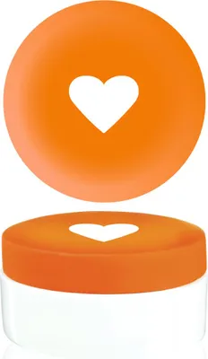 Produktbild von ASA beauty for you Dose Herz orange 10cm