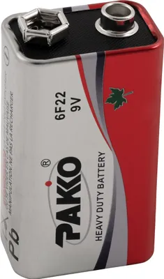Produktbild von Block-Batterie Super Heavy Duty 9V Typ 6F22