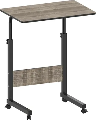 Produktbild von Tragbarer Laptop-Tisch mit Rollen – Verstellbare Höhe und multifunktionales Design für Zuhause und Büro