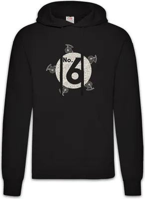 Produktbild von Urban Backwoods No. 6, Herren Hoodie, Farbe: Schwarz, Größe: S