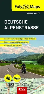 Immagine prodotto di Mappa speciale FolyMaps per la Strada delle Alpi Tedesche