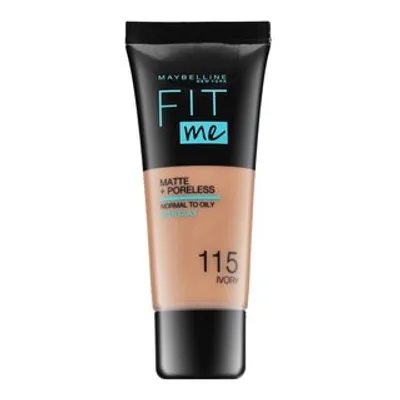 Obrázek produktu pro Maybelline, Fit Me Matte + Poreless, Liquid Foundation, 150, Ivory, 30 ml