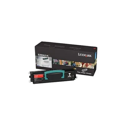 Image de Toner LEXMARK E250A80G E250 REM. CARTOUCHE NOIRE