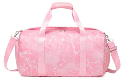 Sporttasche für Jungen, 33 l, mit Schuh- und Nassfach, rosa