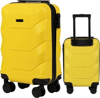 Produktbild von Kleiner Reiskoffer 28L Leichtgewicht Trolley Gelb 51x33x19cm