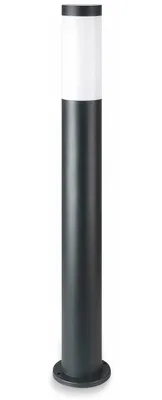 Immagine prodotto di V-TAC VT-838 Portalampada Wall Light da giardino con fissaggio a terra 80cm in acciaio inox colore nero 1xE27 IP44 - sku 8978