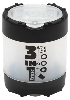 Produktbild von 3-in-1-Spitzer + Radiergummi Kum Koh-i-noor