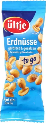 Produktbild von Ültje Erdnüsse gesalzen eine leckere und feine Proteinquelle 50g