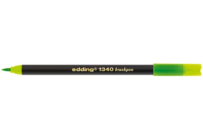 Produktbild von EDDING Fasermaler 1340 Brushpen hellgrün