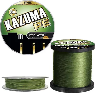 Produktbild von Asari Kazuma 8x Geflochtene Schnur 150 M Grün 0.100 mm Grün 0.100 mm