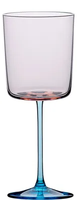 Immagine prodotto di Bicchieri da vino bianco Edge, realizzati a mano in cristallo boemo, modello rosalin, capacità 320 ml, confezione da 2 pezzi