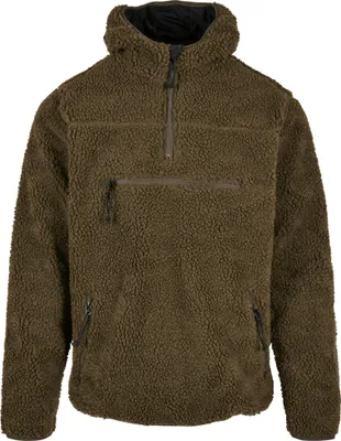 Image de Brandit Teddyfleece Pullover Worker, oliv