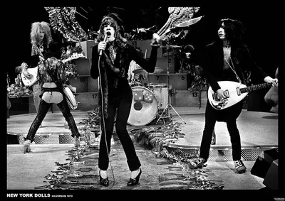 Immagine prodotto di New York Dolls - Hilversum 1973 - Locandina - 59x84 cm