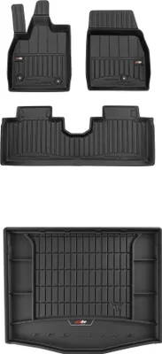 Produktbild von FROGUM 3D Gummimatten und Kofferraummatte für Ford Mustang Mach-E 2020-