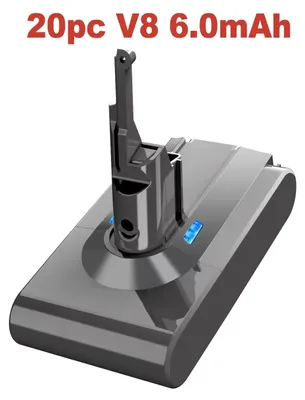 Zdjęcie produktu dla Zapasowy akumulator do odkurzacza akumulatorowego V8 – litowo-jonowy – 6000 mAh – opakowanie 20 sztuk – same akumulatory – beżowy