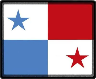 Produktbild von Mousepad Mauspad - Panama Fahne - 82126 Gr. 24 x 20cm