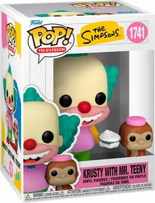 Produktbild von Funko Pop! Television: The Simpsons - Krusty with Mr. Teeny #1741