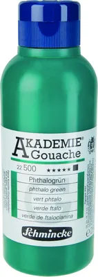 Produktbild von Schmincke AKADEMIE Gouache Phthalogrün 250ml 22 500 027
