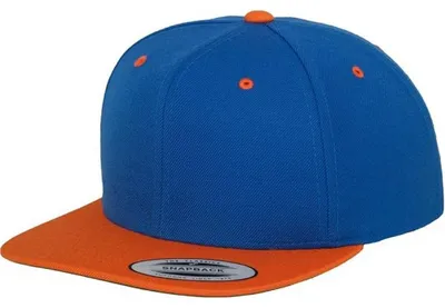 Produktbild von Flexfit - Snapback Mütze TN1304 (Einheitsgröße) (Königsblau/Orange)