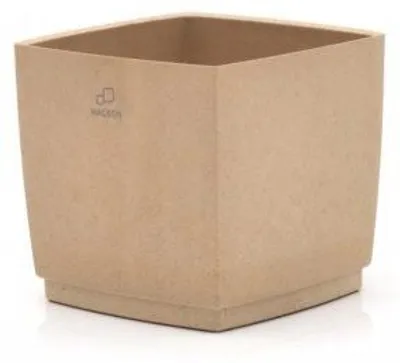 Obrázek produktu pro Hagsen SQUARE WOOD 120 čtvercový květináč 12x11 cm
