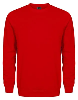 Image de EXCD by Promodoro - Sweat-shirt unie homme/femme LT5599 (L) (rouge vif)