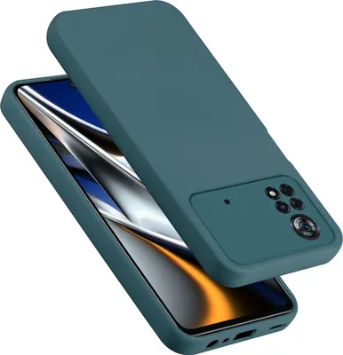 Immagine prodotto di Cadorabo Custodia per Xiaomi Poco X4 Pro Custodia in silicone per telefoni cellulari Custodia in silicone liquido, custodia protettiva resistente ai graffi e agli urti per Xiaomi Poco X4 Pro