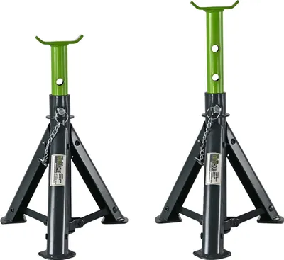 Produktbild von Unterstellbock 2 Stück, 2 Tonnen Traglast pro Stütze Höhe von 245 - 370 mm  faltbar