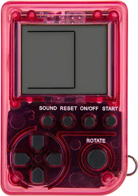 Produktbild von TechKidz, Mini-Videospiel 26-in-1, Rot