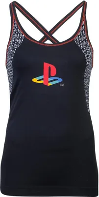 Produktbild von DIFUZED Playstation, Tank Top, Erwachsener, Weiblich, Schwarz, Abbildung, M