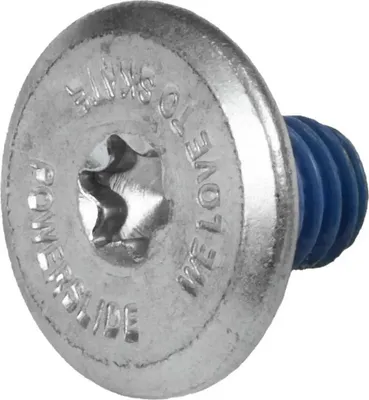 Obrázek produktu pro Powerslide Torx šroub 10 mm, stříbrný Stříbrný, univerzální velikost