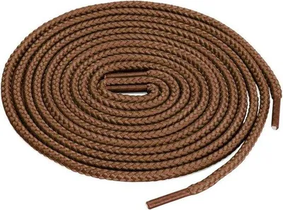 Obrázok produktu pre Hrubé okrúhle kožené šnúrky do topánok a čižiem