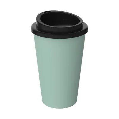 Image de Tasse isotherme café à emporter en bioplastique - Tasse à café 350 ml sans BPA & 100% recyclable &  Germany - menthe