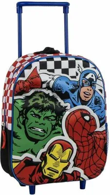 Obrázek produktu pro Cerda Group Avengers With 3d Batoh s kolečky Pestrobarevné Pestrobarevné Jedna velikost