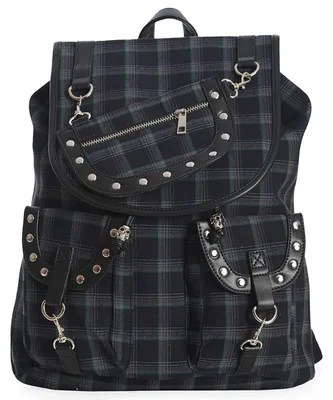 Produktbild von Banned Alternative Rucksack - Yamy Tartan Grau