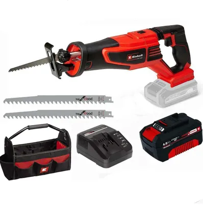 Produktbild von Einhell Pro Universalsäge TP-AP 18/28 Li BL- 28 mm Hub 18V Akku 4.0 Ah, Ladegerät + 2 Sägeblätter + Bag
