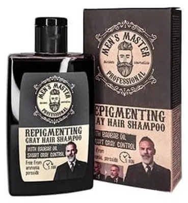 Produktbild von Mens Master Professional Shampoo, repigmentierende Pflege für graue Haare, 120 ml