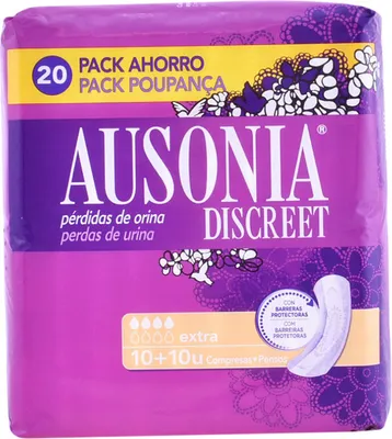 Produktbild von Ausonia Discreet Extra Damenbinden 20 Einheiten