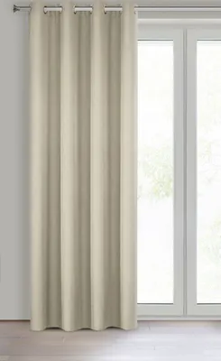 Zdjęcie produktu dla Eurofirany RITA Zasłona 140x250 Oczka Beżowy