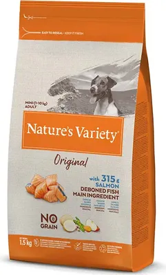 Productafbeelding van NATURE'S V ORIGIN HONDENVOER VOOR VOLWASSEN HONDEN, KLEINE RASSEN, 1,5 kg (NDR)