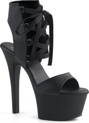 Produktbild von ASPIRE-600-14 Damen Sandale von Pleaser, Schwarz EU 37, US 7