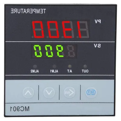 Productafbeelding van Digitale Temperatuurregelaar - PID Controller - Nauwkeurige Temperatuur - Hoge Precisie Chip - 96x96mm - Zwart